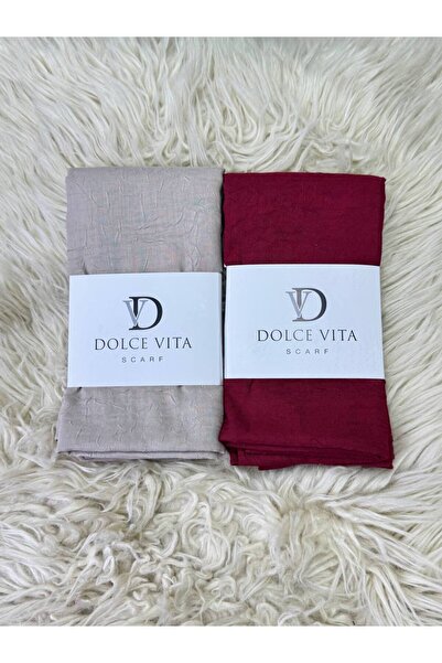 ALDAYER İKİLİ Bambu Crash Şal