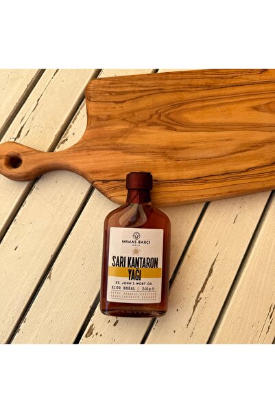 Mimas BAHÇE زيت نبتة سانت جون طبيعي، بدون إضافات، 200 سم مكعب