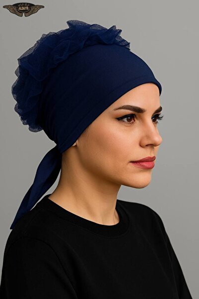 ALDAİR Special Design - Lycra and Frilly Non-Slip Bonnet