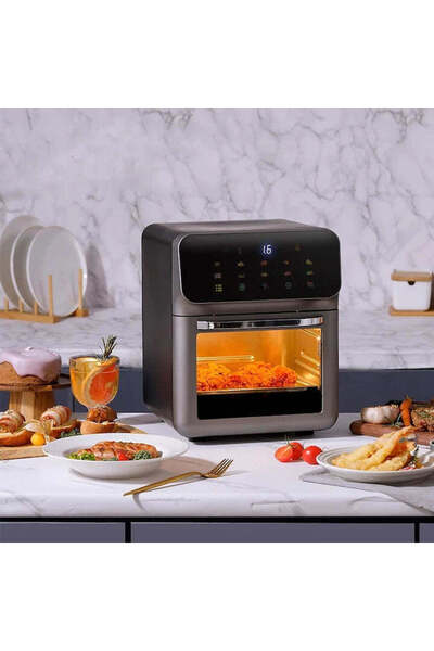 barste Hoffmann 12L hot air fryer, healthy cooking, 360° technology