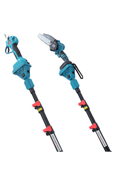 barste Scissors + electric chainsaw + telescopic arm 100-170cm, 2 batteries 36V 8Ah