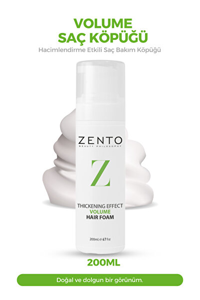 ZENTO Thıckenıng Effect Volume Köpük 200 ml
