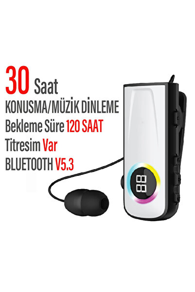 EXENAR Motor Sürücüleri İçin Rüzgar Kesici Makaralı Bluetooth Kulaklık Titreş...