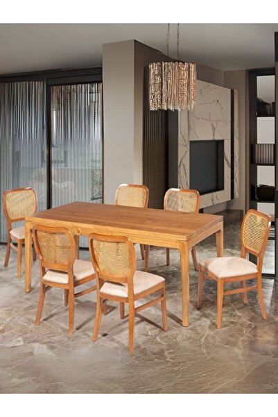 Gazzini Furniture Verano Hazeranlı Ahşap Sandalye