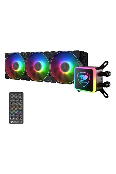 Cougar Aqua 360 Rgb Işıklı 240 mm Sıvı Soğutmalı İşlemci Fanı Tr4 Uyumlu (CGR...