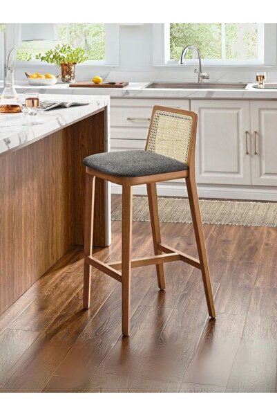 Gazzini Furniture Martha Hazeranlı Bar Sandalyesi