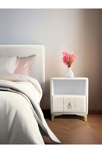 Gazzini Furniture Singular Gold Komodin, Raflı