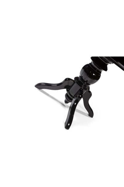 Gazzini Furniture Lindon Baba Ayak Yuvarlak Açılır Masa 90x90