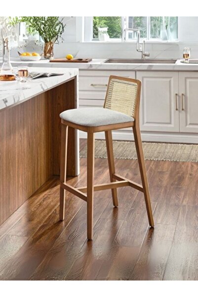 Gazzini Furniture Martha Hazeranlı Bar Sandalyesi