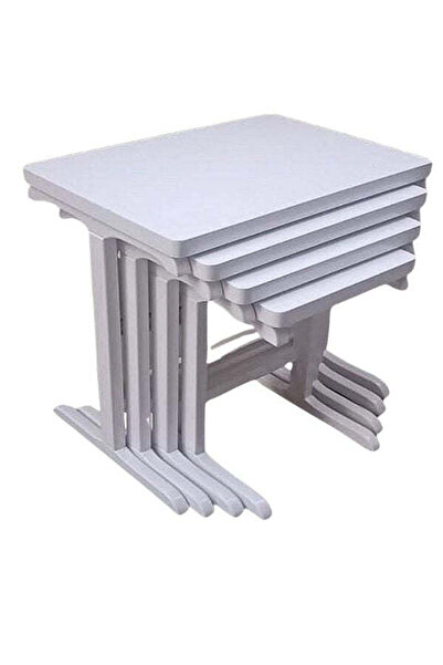 Gazzini Furniture Tetra Ceviz T Zigon Sehpa