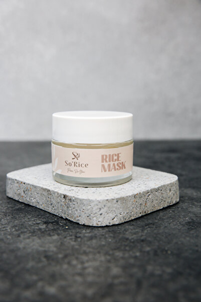 Sorice Pirinç Özlü Yüz Maskesi