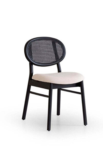 Gazzini Furniture Oslo Hasırlı Ahşap Sandalye