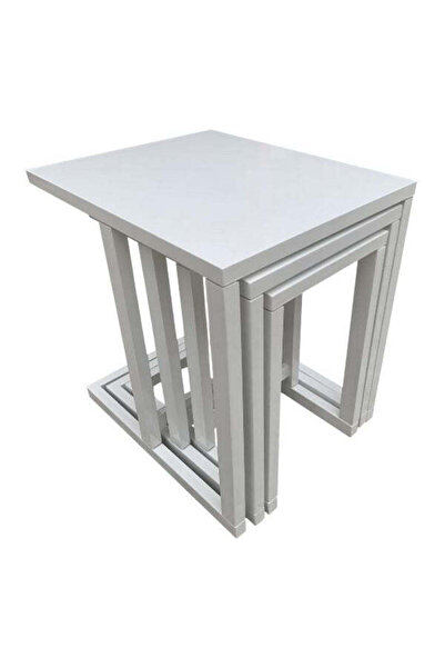 Gazzini Furniture Vello Ahşap C Zigon Sehpa