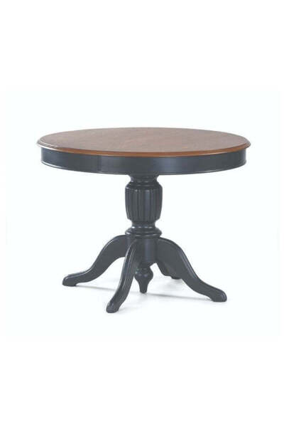 Gazzini Furniture Lindon Baba Ayak Yuvarlak Açılır Masa 100x100