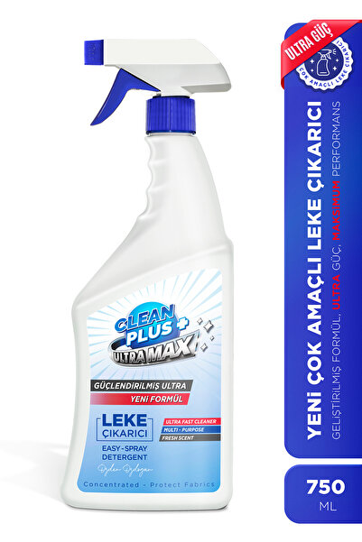 ÖZDEN ÖZDOĞAN Clean Plus+ Ultra Max Çok Amaçlı Ultra Güçlü Leke Çıkarıcı 750 ml