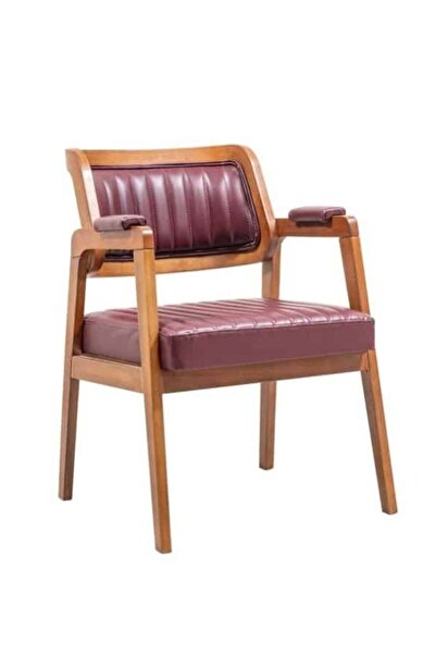 Gazzini Furniture Tokyo Kolçaklı Ahşap Sandalye