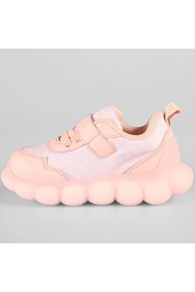 Vicco Süse Işıklı Ortopedik Çocuk Spor Ayakkabı PUDRA