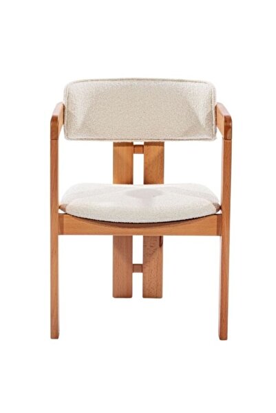 Gazzini Furniture Narvik İskandinav Still T Model Ahşap Sandalye