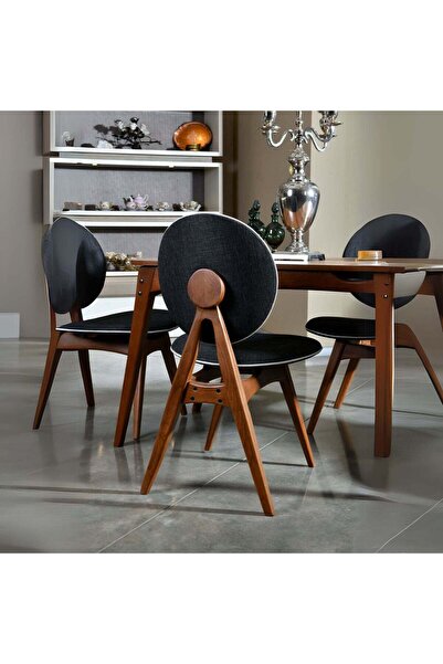 Gazzini Furniture Orion İskandinav Ahşap Sandalye