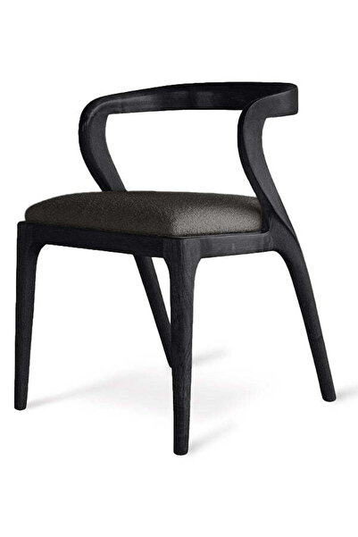 Gazzini Furniture Akrep Ceviz Ahşap Sandalye