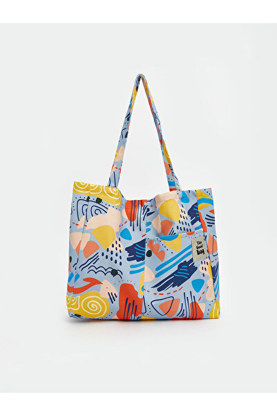 LC Waikiki Γυναικεία τσάντα ώμου με μοτίβο νέας σεζόν - S5QV61Z8