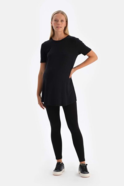 Dagi Black Maternity Tights