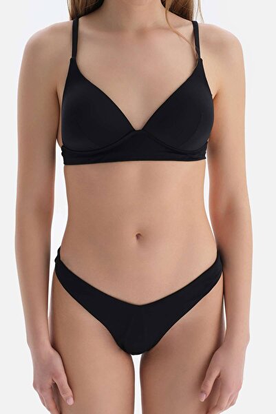 Dagi Fekete brazil bikini alsó
