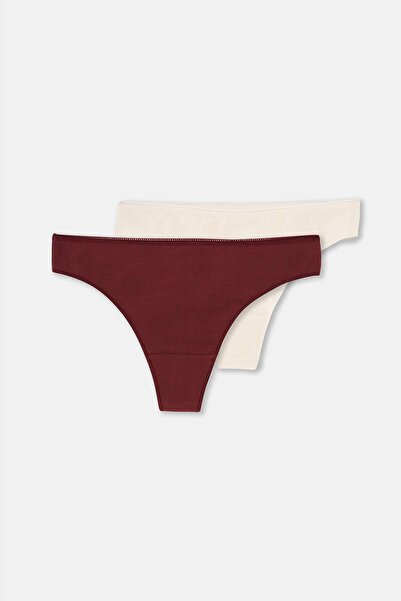 Dagi Mixed Mixed Women's 2-Piece Cotton Thong