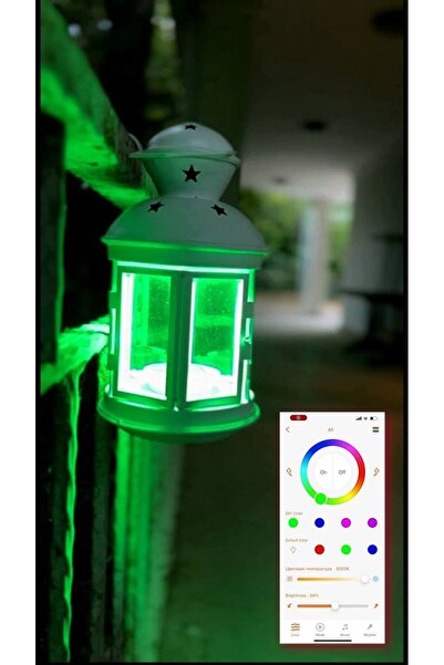 DUSKTEC AKILLI ÇOK RENKLİ LED SPOTLU BLUETOOTH'LU TASARIM FENERİ
