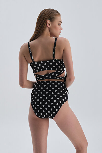 Dagi Μπλούζα μπικίνι με μαύρη και άσπρη επένδυση