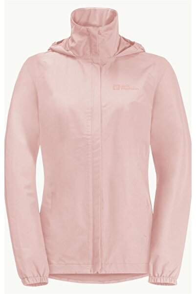 Jack Wolfskin Stormy Point 2L JKT Γυναικείο Μπουφάν 1111202-2203 Rose Smoke