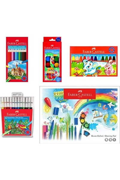 Faber Castell Faber-Castell Okul Ögrenci Kirtasiye Boya Seti OFISINN-053