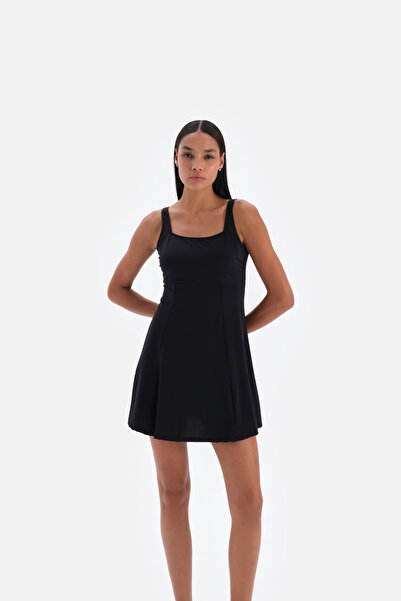 Eros 3014MM KARE YAKA ELBİSELİ MAYO