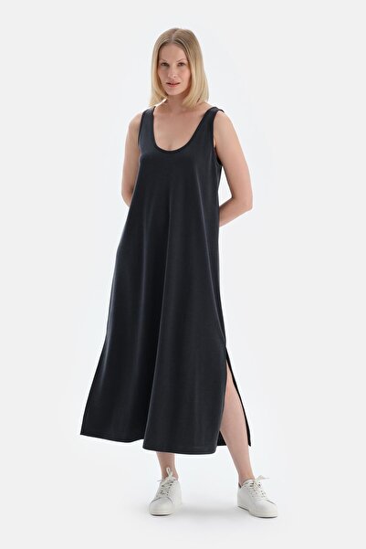 Dagi Rochie modal cu bretele negre