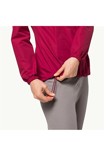 Jack Wolfskin Stormy Point 2L JKT Γυναικείο Μπουφάν 1111202-2160 Cranberry