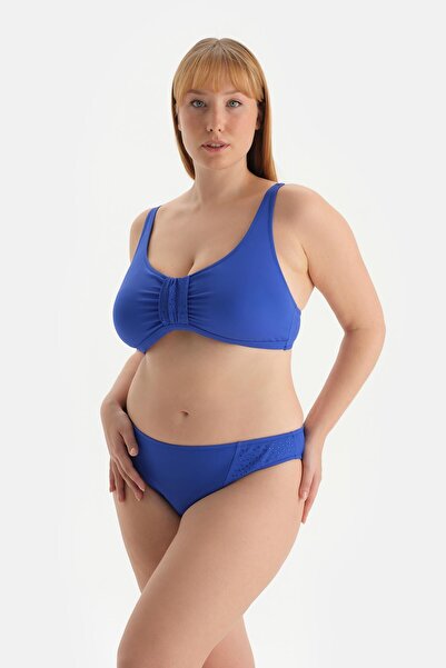 Dagi Ψηλόμεσο Sax Μπλε μπικίνι κάτω