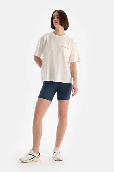 Dagi Lacivert Active Kadın Bıker Tayt