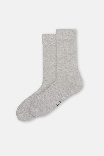 Dagi Γκρι ανδρικές βαμβακερές μακριές κάλτσες