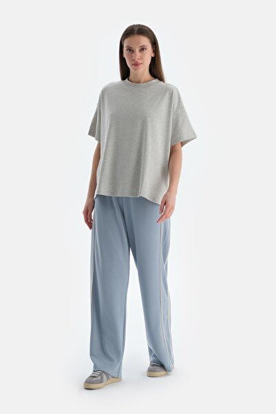 Dagi Gray Melange Women's T-Shirt