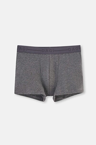 Dagi Anthracite Melange Compact Flat Boxer
