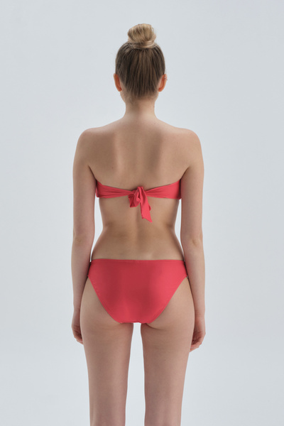 Dagi Red Normal Waist Bikini Bottom