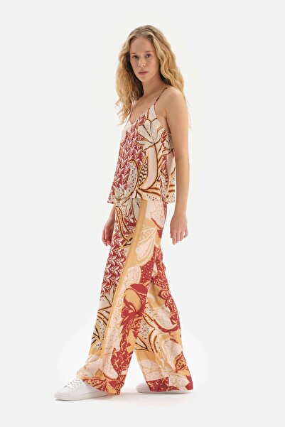 Dagi Cream Metering Printed Athlete