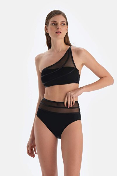 Dagi Siyah Yüksek Bel Alt