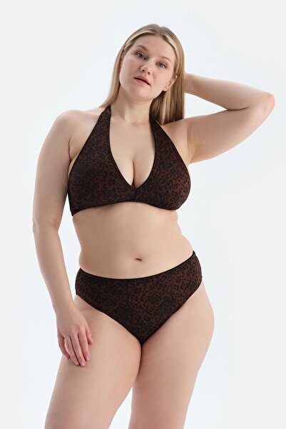 Dagi Multicolor Corseted Gathering Bikini Top