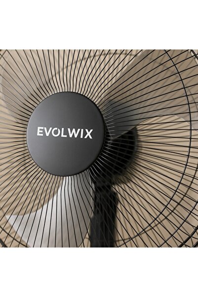 EvolWix 16'' inç Siyah Ayaklı Vantilatör