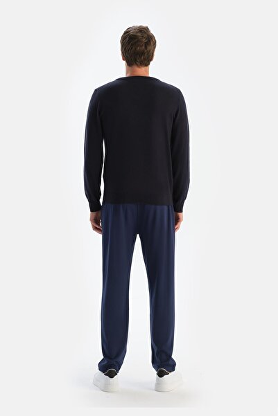 Dagi Antrasıt Erkek Kaşmir Karışımlı V Yaka Triko