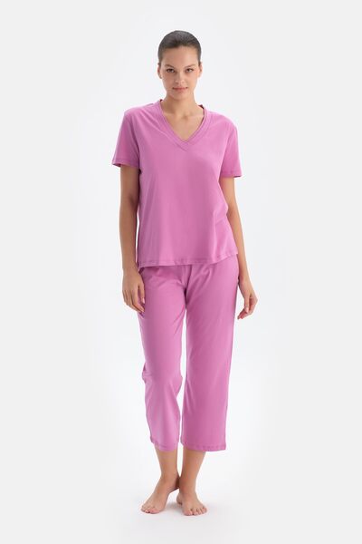 Dagi Жіноча піжама з V-подібним вирізом Fusya