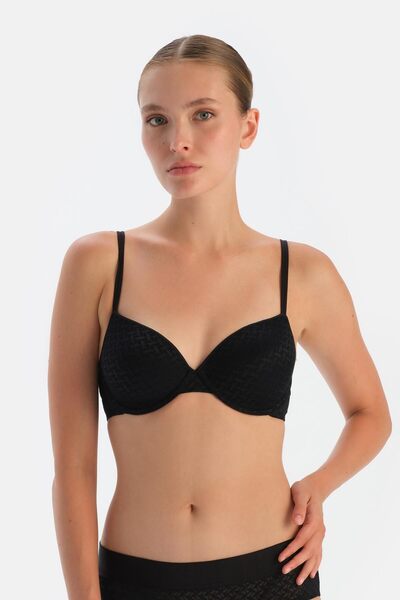 Dagi Black 1124Kc Premium Lace Air Spacer Bra
