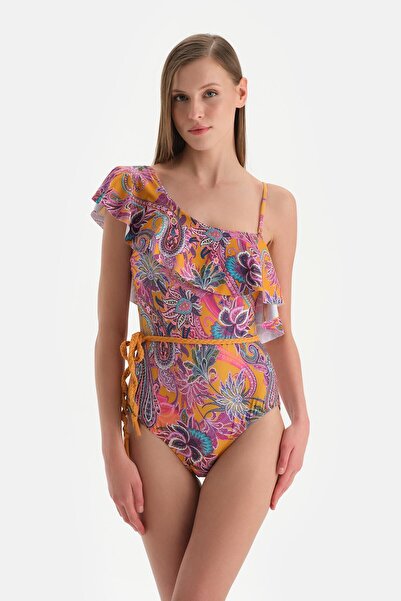 Dagi Mor Tek Omuz Mayo