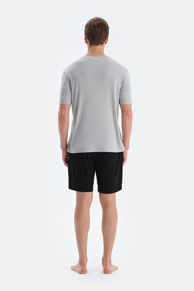 Dagi Σετ πιτζάμες με κοντομάνικο μπλουζάκι Ice Blue